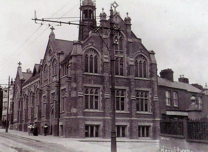 Heavitree Congregational Church in 1907