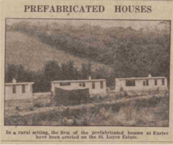 US-imported bungalows at St Loyes